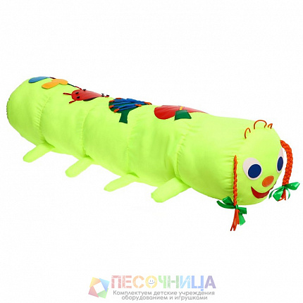 Мягкий игровой модуль «Гусеница», большая, МИКС