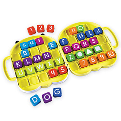 LER3787 Развивающая игрушка "Пчелиная азбука" (44 элемента, англ.яз.)