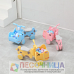 Машинка-каталка с корзиной UNIX Kids Hippo 