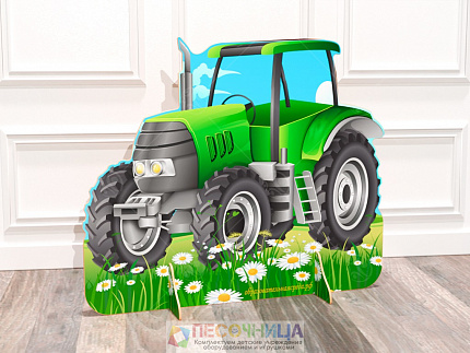 Театральная декорация "Трактор" (лето-осень)