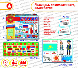 Настольная игра "Россия и её соседи"