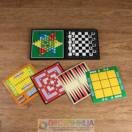Настольная игра 9 в 1 "Катур"