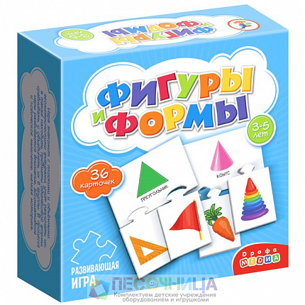 Настольная игра «МИ. Фигуры и формы»