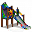 Горка Домик (Граффити) Н-900