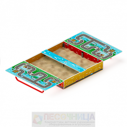 Песочница               с крышкой Игра 
