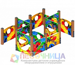 Лабиринт Кубик 3 (граффити) 
