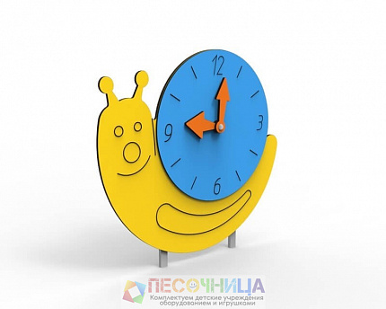 Игровой стенд «Часы улитка»