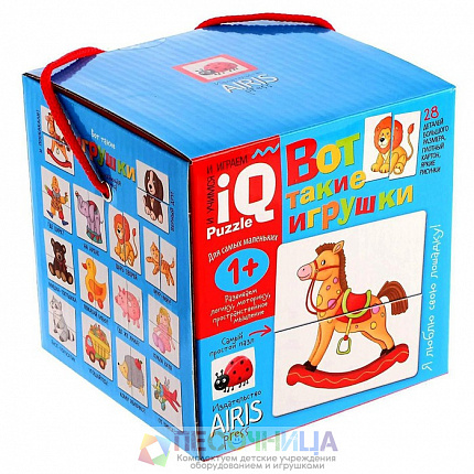 Настольная игра «Вот такие игрушки», 1+