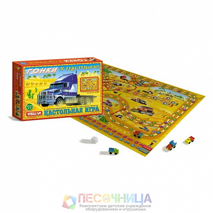 Настольная игра «Гонки в пустыне»