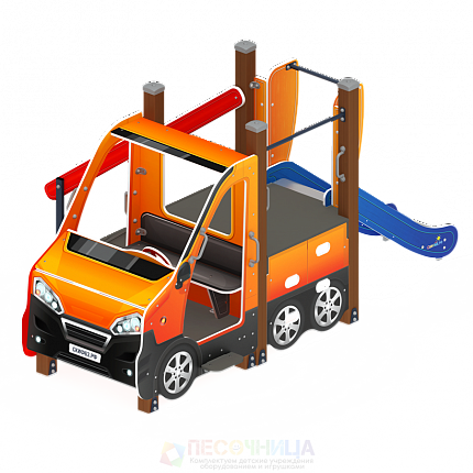 Машинка            горка Н 750