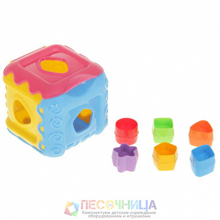 Дидактическая игрушка "Кубик", МИКС