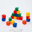Набор цветных кубиков, 20 штук, 4 × 4 см