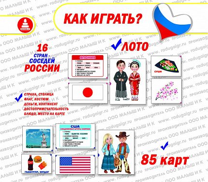 Викторина "Соседи России"