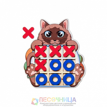 Настольная игра "Крестики-нолики "Котик"