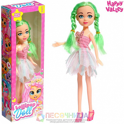 Кукла Lollipop doll, цветные волосы, МИКС
