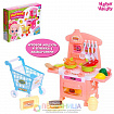 Игровой набор «Мамина помощница», кухня-модуль, тележка