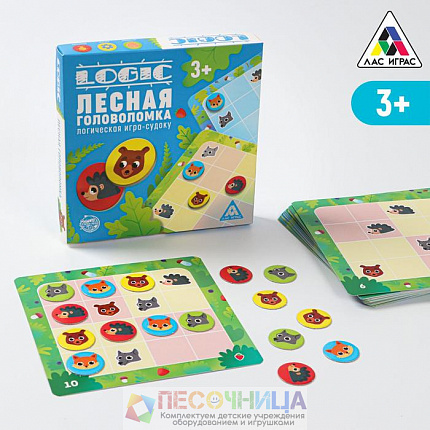 Логическая игра-судоку «Лесная головоломка»