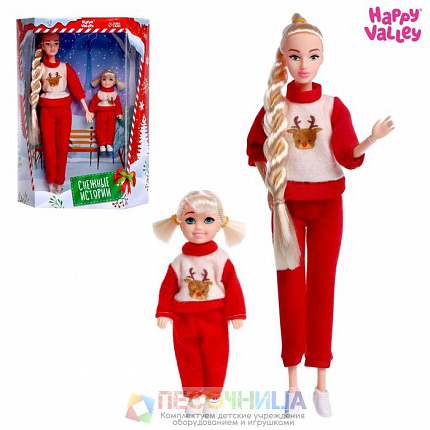 Набор кукол «Family Look. Ксения - Снежные истории»