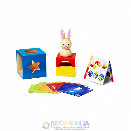 Обучающая логическая игра Домик кролика