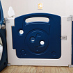 Манеж UNIX Kids SUPREME Music 200x240 Blue с качелями
