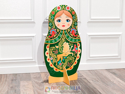 Театральная декорация "Матрешка Кичменгско-городецкая роспись"