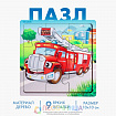 Пазл «Пожарная машина», 9 деталей