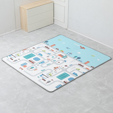 Манеж UNIX Kids Classic 126x120 Grey