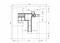 Забота Космопорт (серый)                      горка Н 750