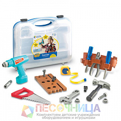 LER9130 Игрушечные рабочие инструменты с дрелью (серия Pretend & Play, 20 элементов)