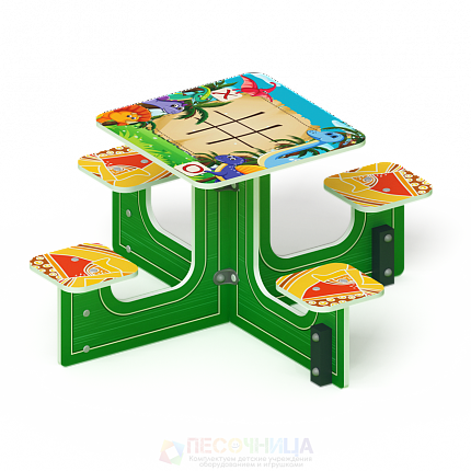 Столик детский Игра (крестики-нолики)