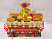 Театральная декорация "Русский быт. Стол"