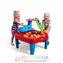 Столик для игр с водой и с шариками "Дискавери"