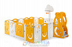 Манеж UNIX Kids SUPREME Music 200x200 Yellow