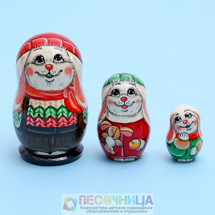 Матрёшка «Зайчики»