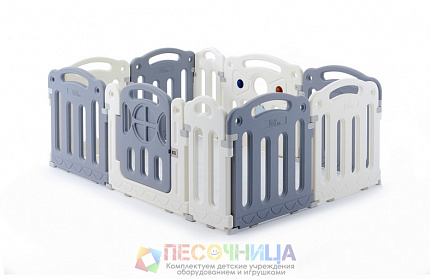 Манеж UNIX Kids Classic 160x120 Grey
