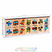 Домино «Транспорт», плашка: 7 × 3 × 1 см