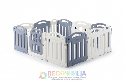 Манеж UNIX Kids Classic 160x180 Grey