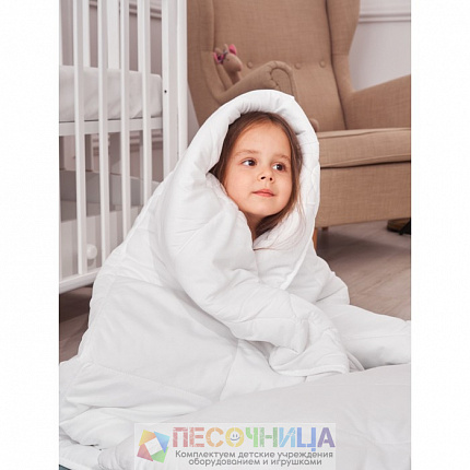 Одеяло Soft kids, размер 110х140 см, белый